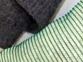 Wool absorbent for oil spills