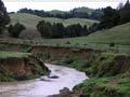 Streambank erosion