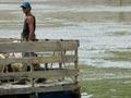 Home-made barge