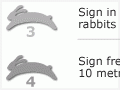 McLean scale of rabbit infestation