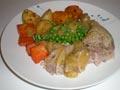 Roasted wild duck