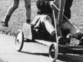 Racing trolley, 1957
