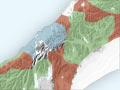 Spread of red deer in New Zealand