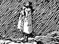Te Aohuruhuru singing her death chant