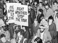 Audio: Anti-tour march, 1981