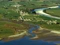 Aerial view of Karamea