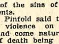 Death of a baby from congenital syphilis