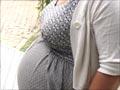 Pregnant woman on deck