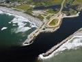 Greymouth from the air