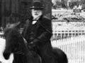 Seddon on horseback (2nd of 3)