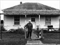 Visiting a former home, late 1990s