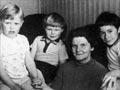 Sonja Davies with her grandchildren