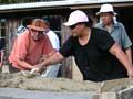 Pizza oven building course, Kohatu Toa