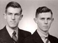 Edmund and Rex Hillary, 1938