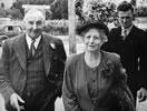 Fred and Nancy Bettjeman with their son-in-law Hector Oliver (right) at a family wedding in December, 1951