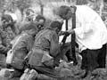 Holy communion on the battlefield, 1917