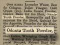 Tooth powders and pastes