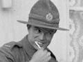 Wartime dentistry: Military tooth-brushing, 1917