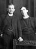 Nicholas Moore (right) and his friend and fellow priest John McKenna, photographed probably about 1913
