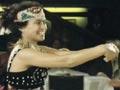 Still of woman dancing from film clip