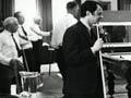 Playing billiards at the Wellington Club, 1972