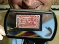 John Mowbray with claret stamp