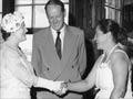 Royal visits: woolshed visit, 1958