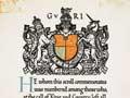 Memorial certificate