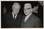 Stanley Garland (right) with Walter Nash, Labour politician