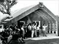 Opening of Te Kupenga o te Matauranga marae, Palmerston North Teachers' College, 1980