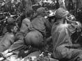 New Zealand troops in action on Vella Lavella