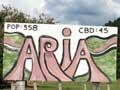 Population sign, Āria, 2011