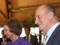 King's College students meeting King Juan Carlos