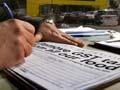 Signing a petition  