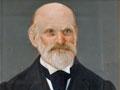 Frank Mace wearing his New Zealand Cross