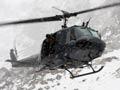 Royal New Zealand Air Force helicopter, Nelson Lakes, 2011