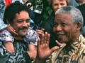 Political leaders: President Nelson Mandela at Ngāruawāhia