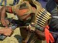 Destroying guns in Solomon Islands