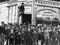 Election-day effigies, Masterton, 1887