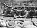 Māori gun crew in Korea, 1953
