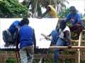 Building a soap factory, Vanuatu