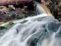 Tin mining: dam and pipe