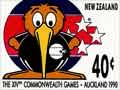 Interactive: 1990 Auckland Commonwealth Games commemorative stamps