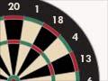 The dart board