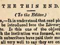 Card-playing at the Literary Institute
