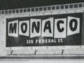 Lining up outside the Monaco