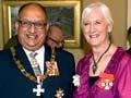Lois Muir: with the governor-general