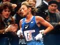 Allison Roe in the New York Marathon, 1981