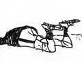 Cartoon about sport on television