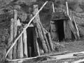 Kūmara storage pits, 1930
